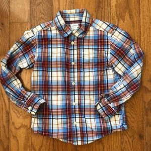 Carter’s plaid shirt